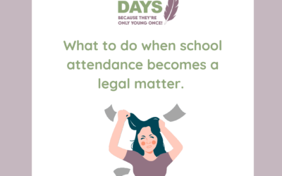 When school attendance becomes a legal matter.